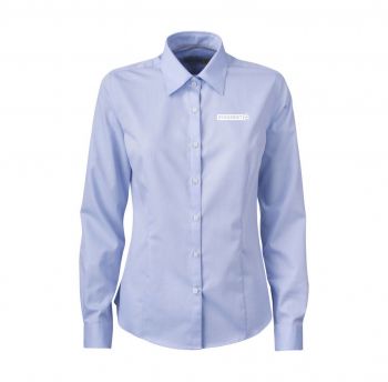 Byggeriet skjorte skyblue Dame 